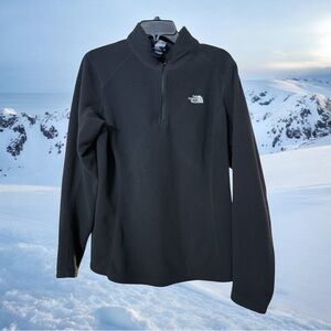 The North Face Black Utility Jacket with High Collar